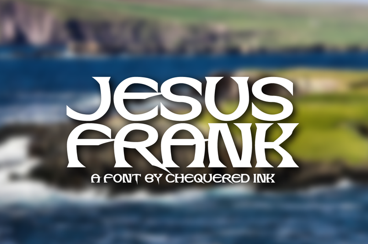 Jesus Frank字体 1