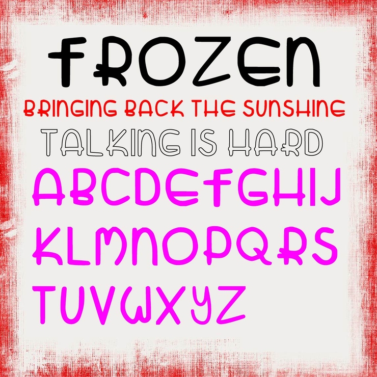 Zatari字体 1
