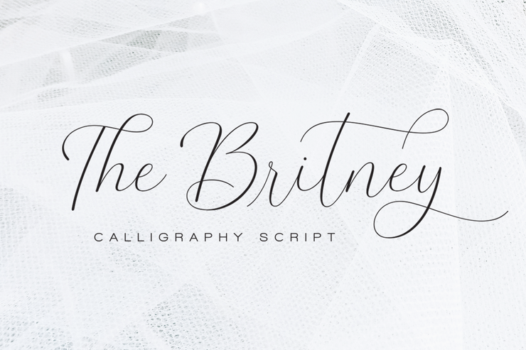 The Britney字体 7