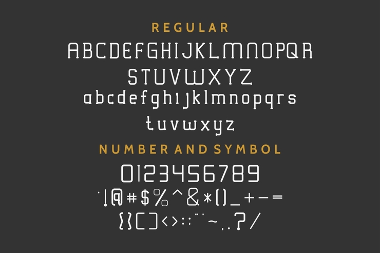 VICTORISA字体 3