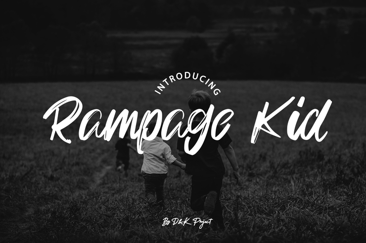 Rampage Kid字体 1