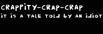 Crappity-Crap-Crap字体 2