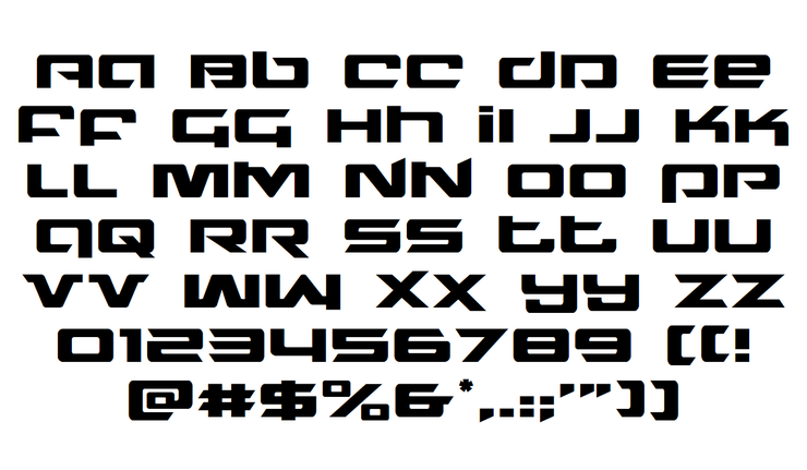 Northstar字体 4