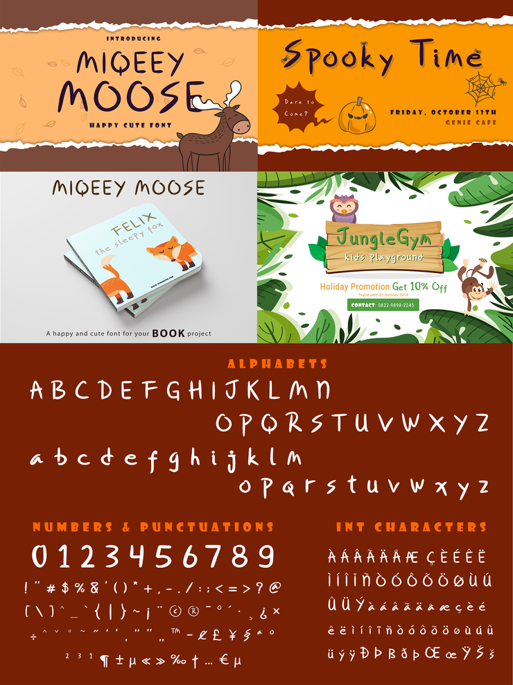 Miqeey Moose字体 1
