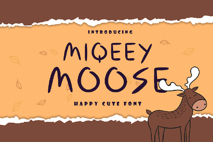 Miqeey Moose字体 2