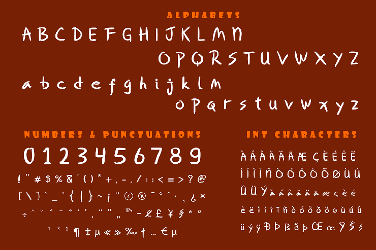 Miqeey Moose字体 3