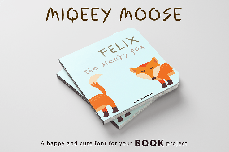 Miqeey Moose字体 5
