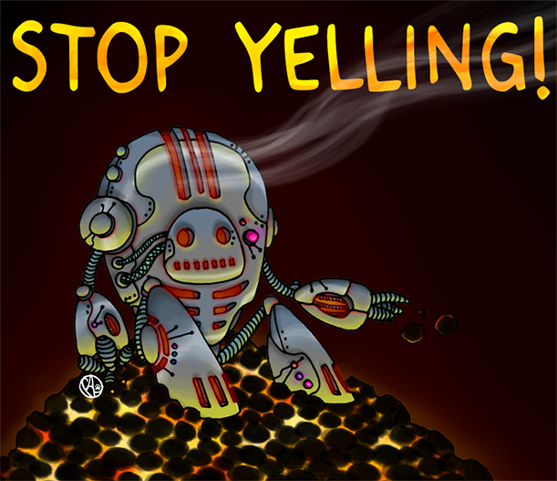 Stop Yelling字体 1
