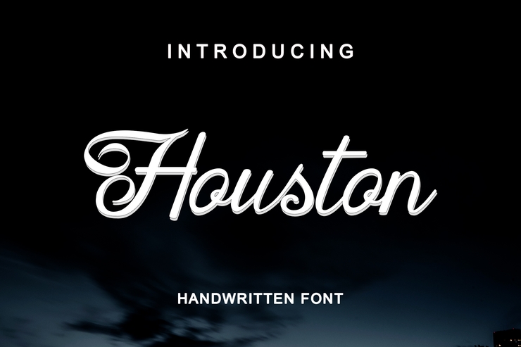 Houston Regular字体 1