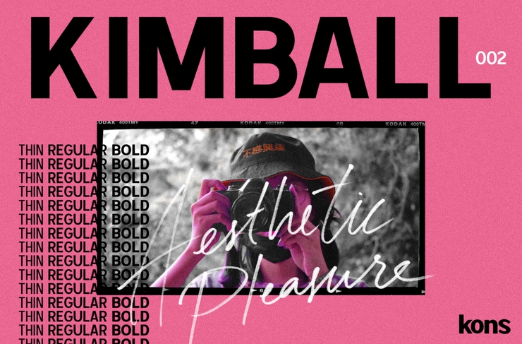 Kimball Bold字体 1