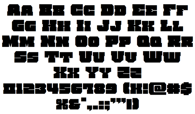 Kittrick字体 2