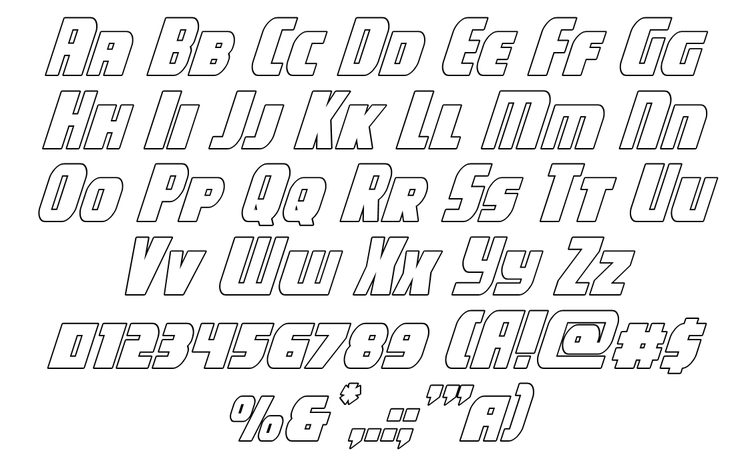 Camp Justice字体 1
