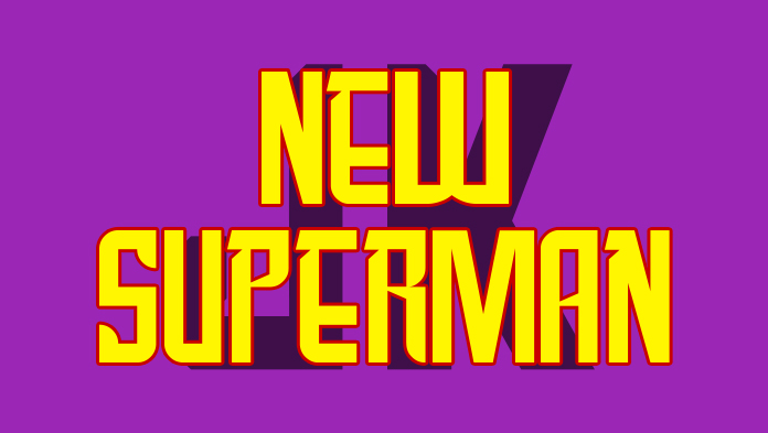 New SuperMan字体 3