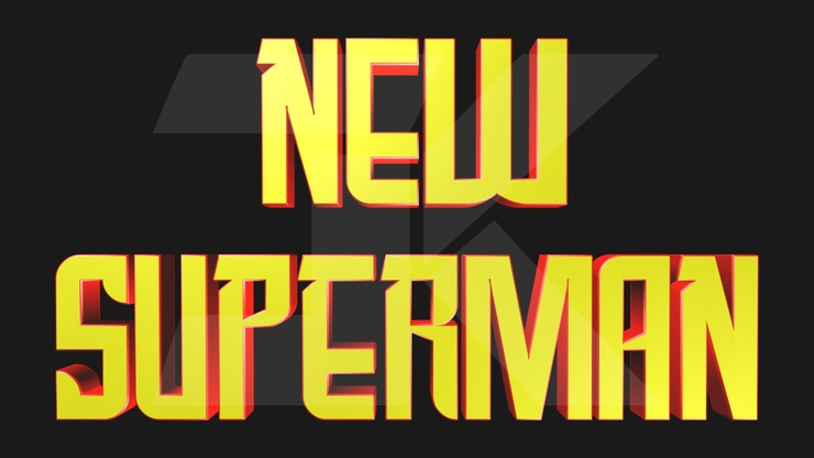 New SuperMan字体 4