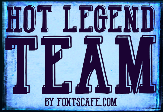 Hot Legend Team DEMO字体 2