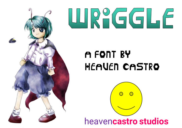 Wriggle字体 1