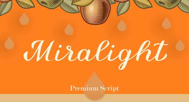 Miralight字体 6