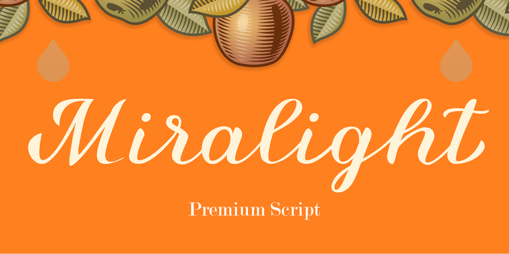 Miralight字体 7