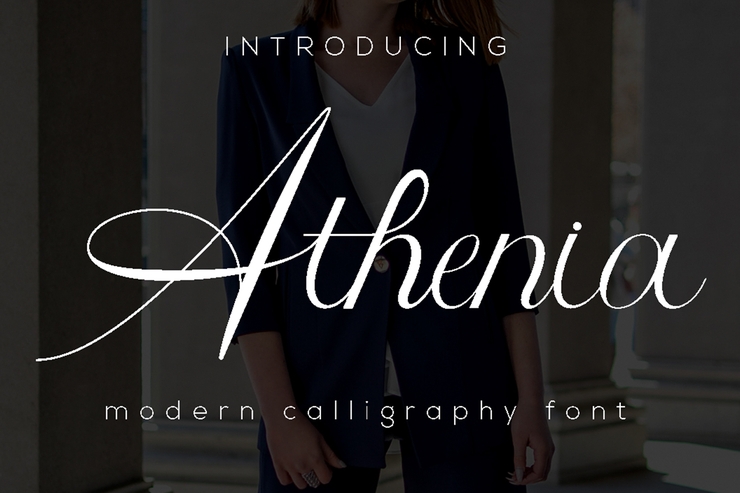 Athenia字体 1