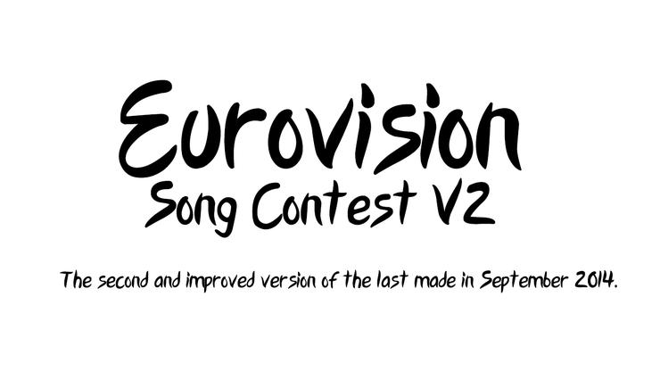 Eurovision Song Contest 2015 V2字体 1