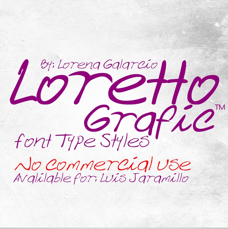 Loretto Grafic字体 2