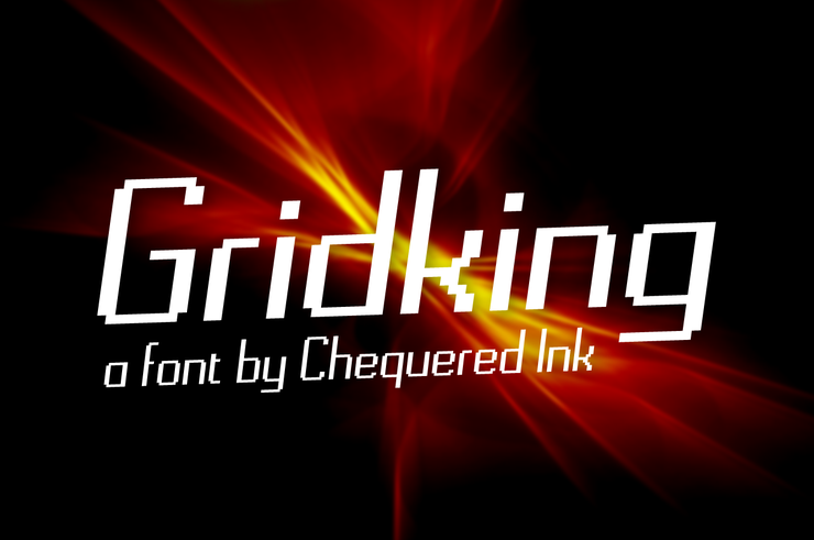Gridking字体 1