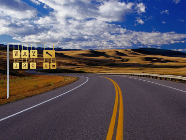 HANG BOARD 123字体 1