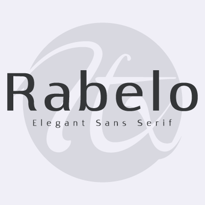 Rabelo字体 1