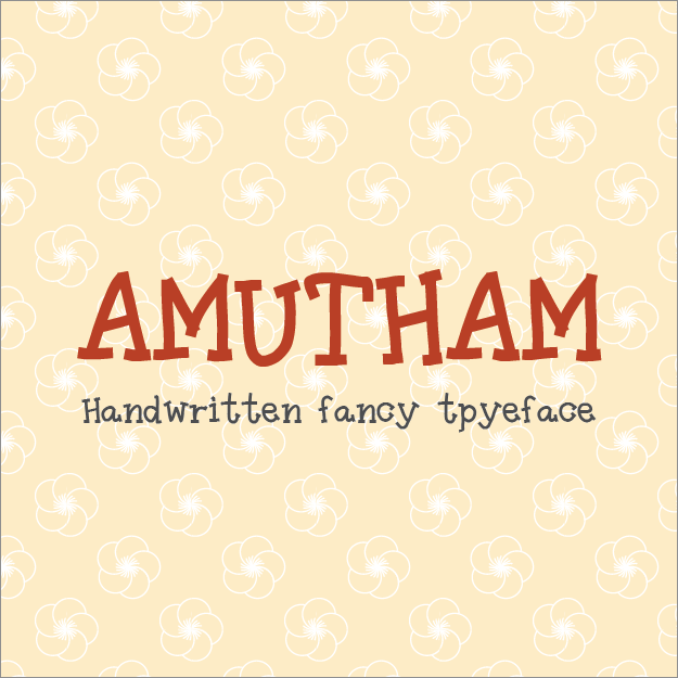 Amutham字体 1