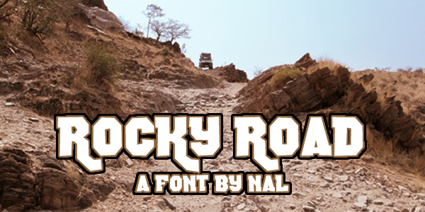 Rocky Road字体 2