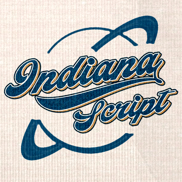 Indiana Script字体 2
