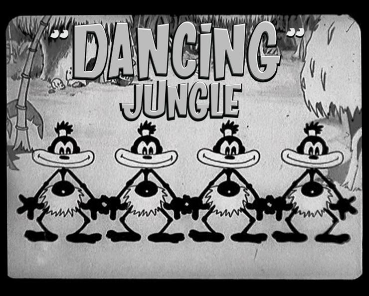 DANCING JUNGLE字体 1