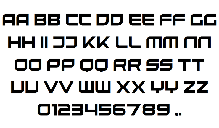 United Kingdom字体 2