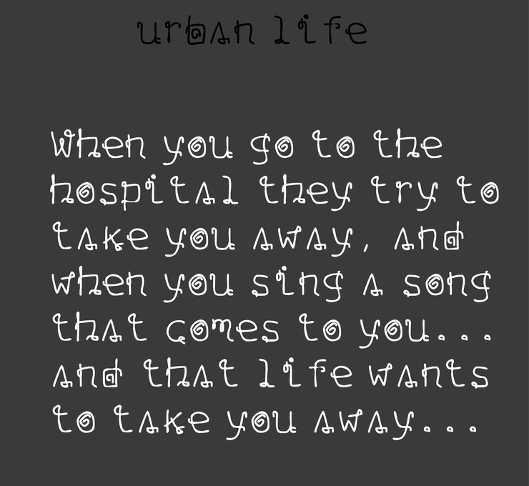 urban life字体 1