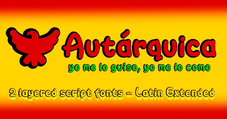 Autarquica字体 1