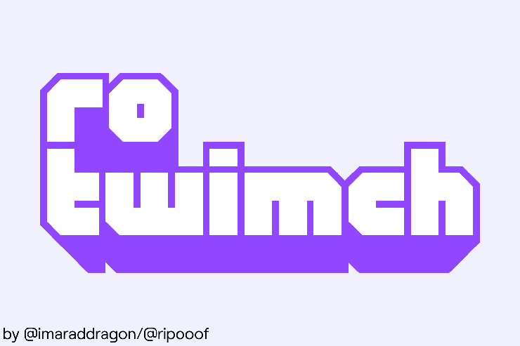 RO twimch (Twitch Logo)字体 2