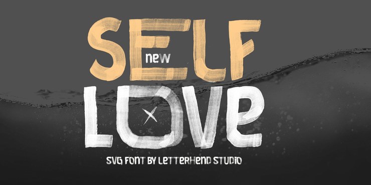 Self Love Solid字体 1