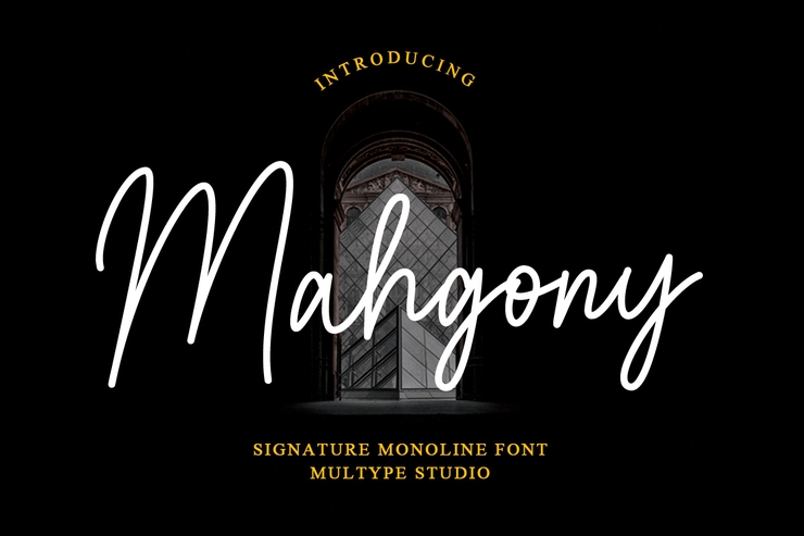 Mahgony字体 1