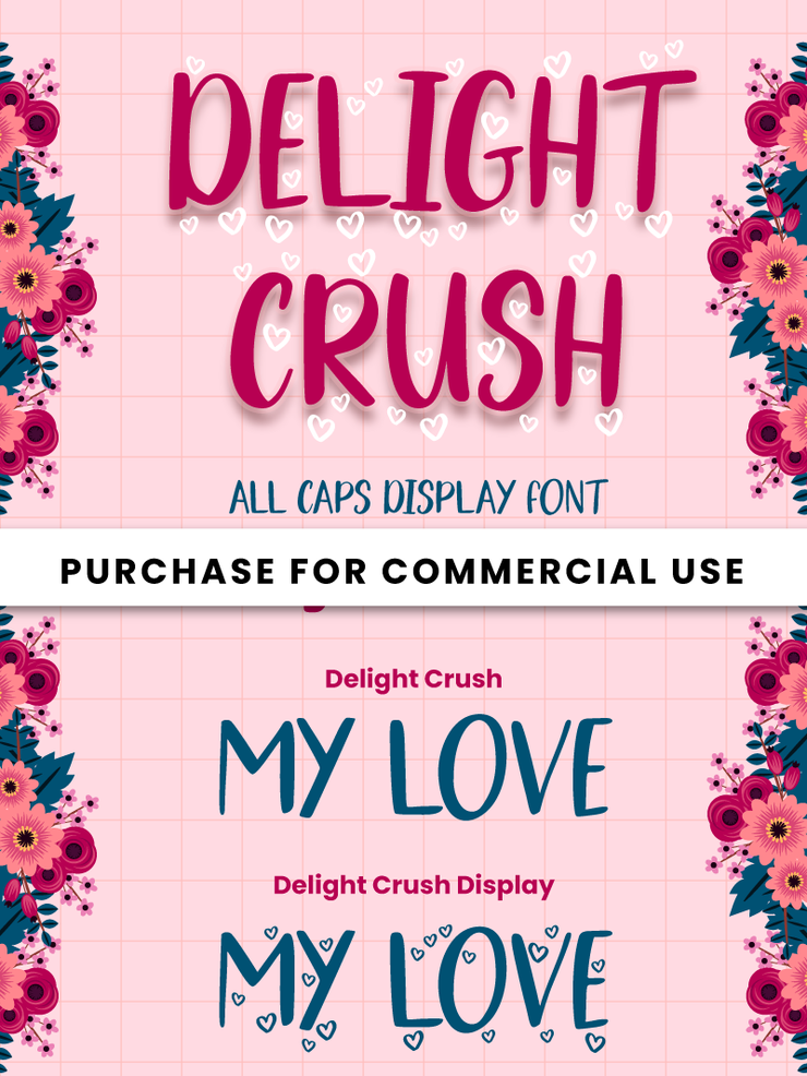 Delight Crush字体 1
