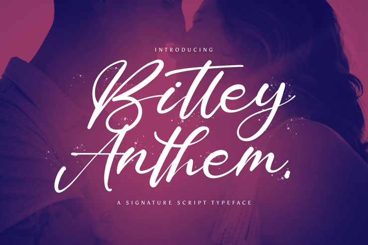 Bitley Anthem字体 7