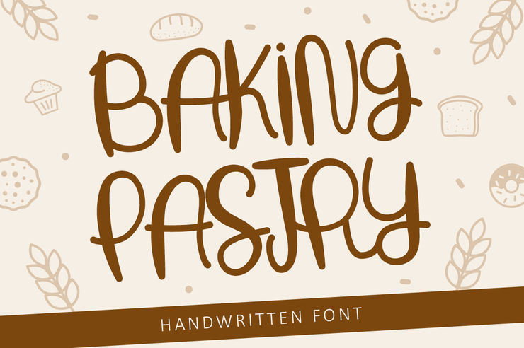 Baking Pastry字体 5