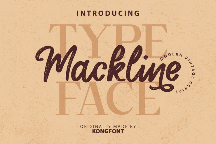 Mackline字体 1