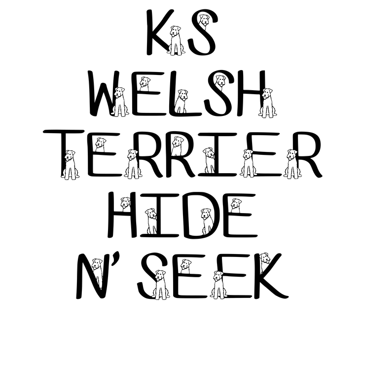 Ks Welsh Terrier Hide N Seek字体 3