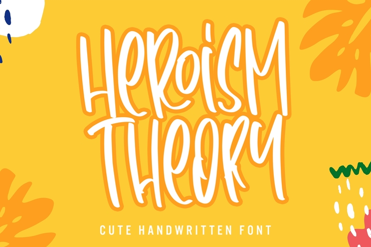 Heroism Theory字体 2