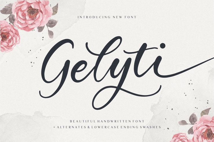 Gelyti字体 1