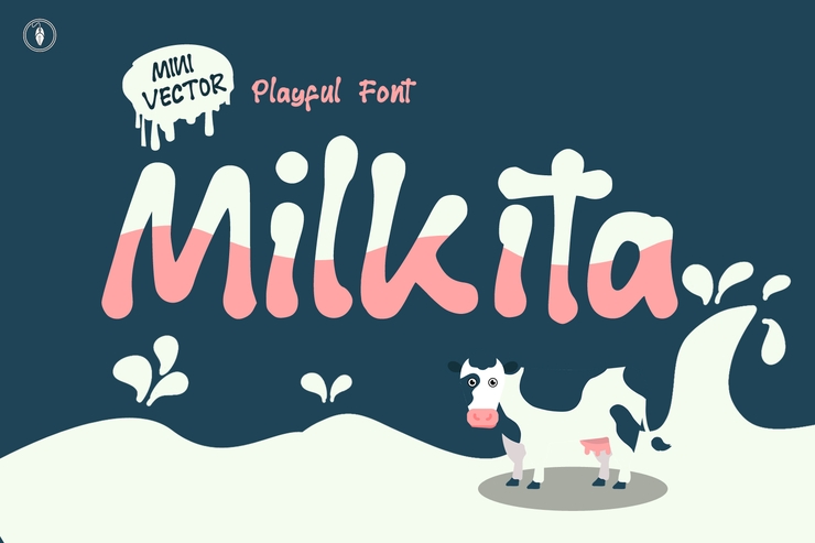 Milkita Playful字体 7