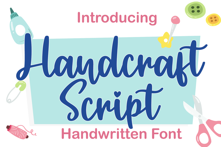 Handcraft Script字体 2