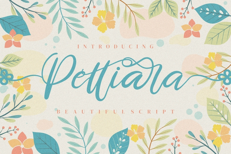 Pettiara字体 1