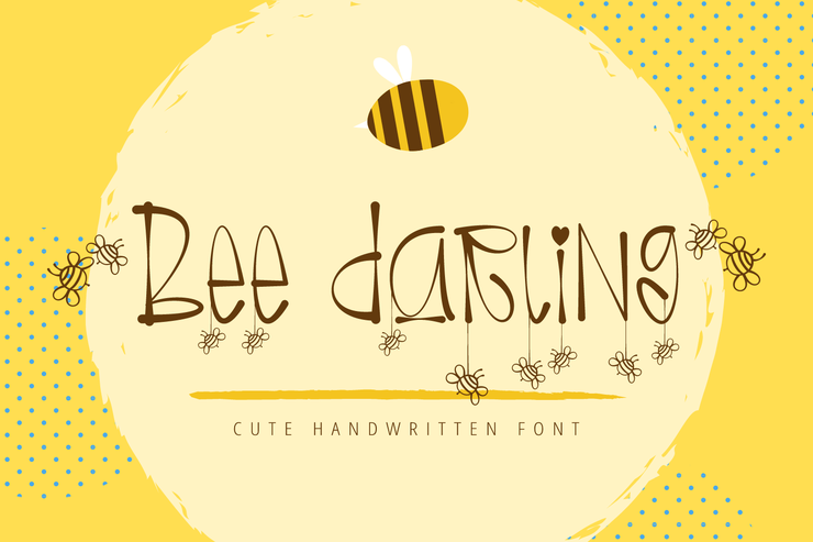 Bee Darling字体 1