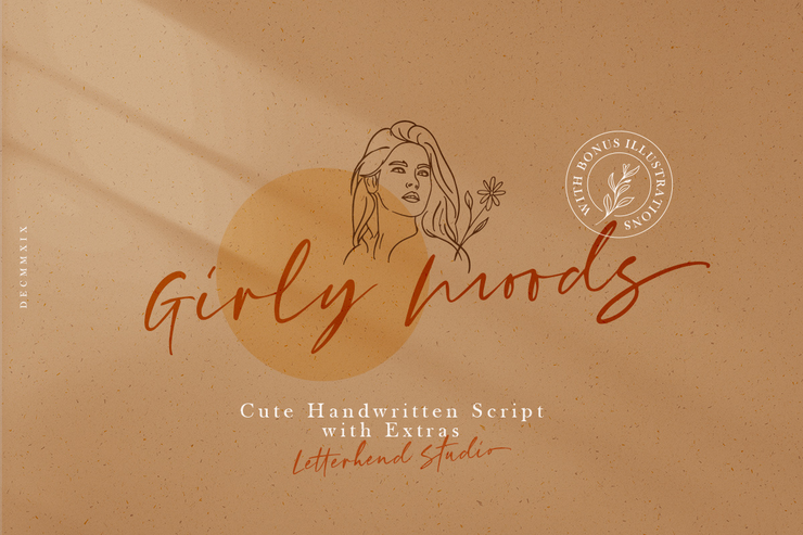 Girly Moods字体 1